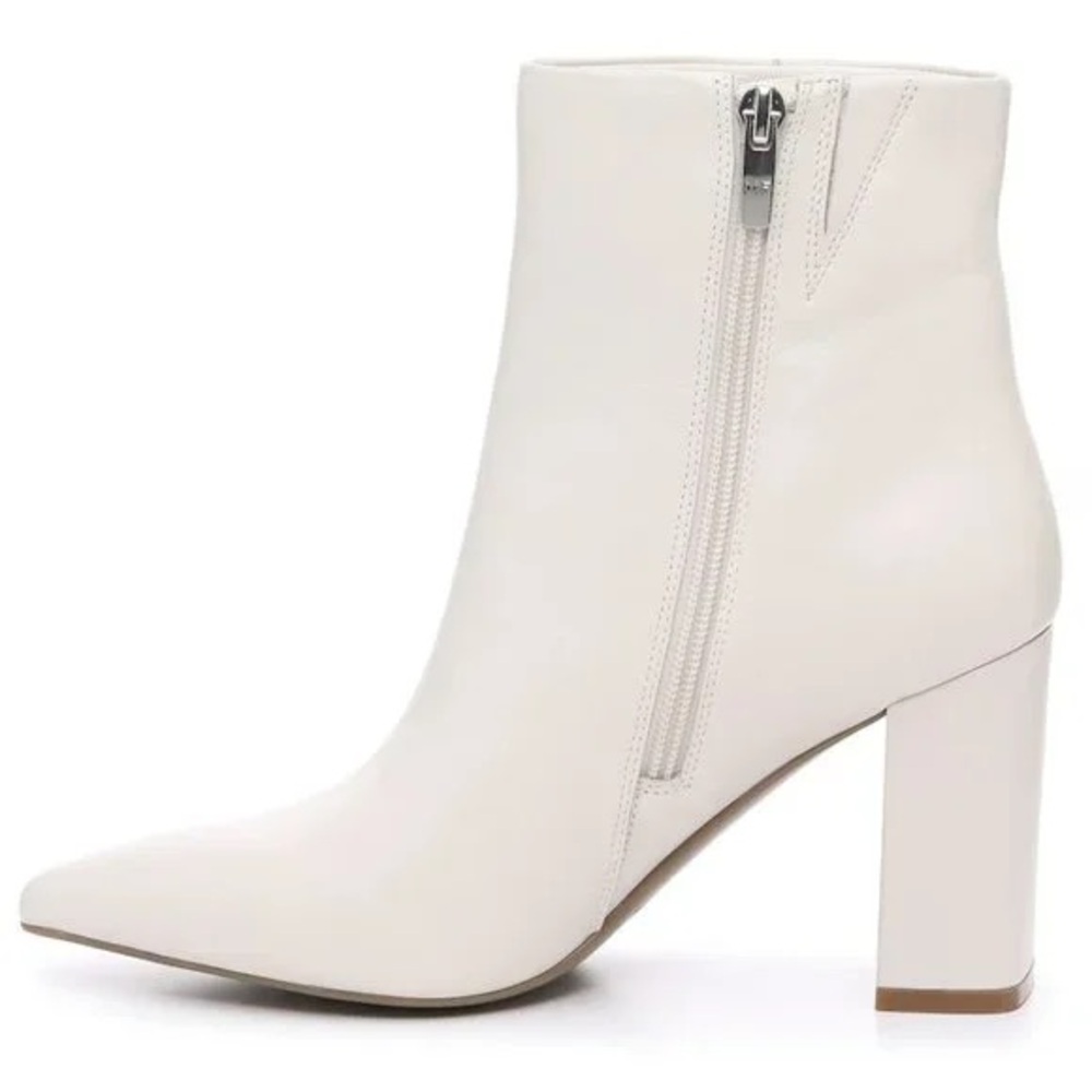 White Pointed Boots